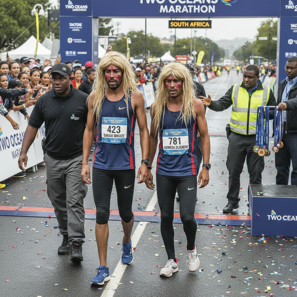 Corrida Feminina Maratona: Fraude Choca South Africa!