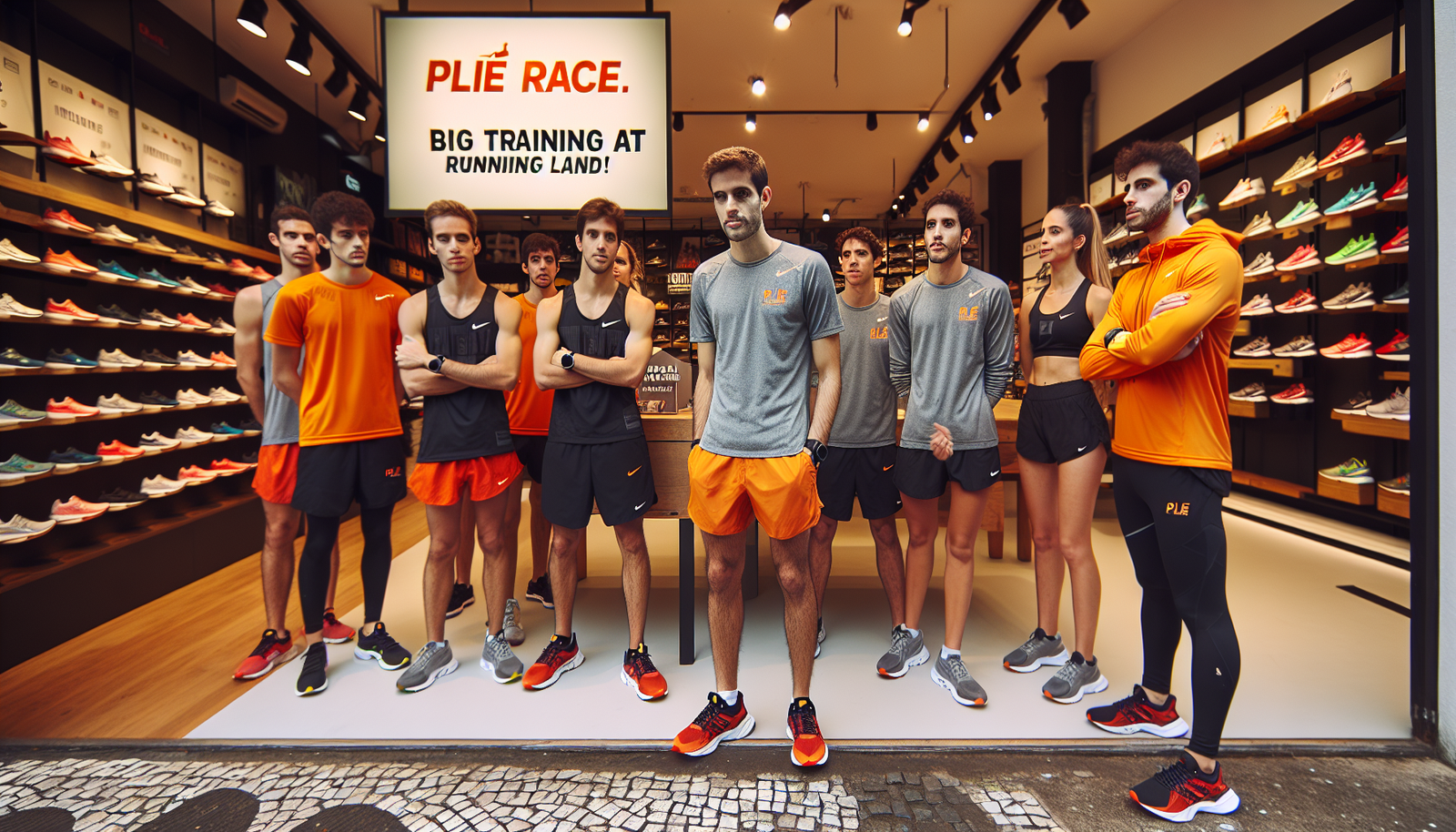 Corrida Plié: Treinão na Running Land!