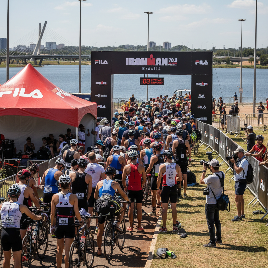 FILA IRONMAN 70.3 Brasília: Guia Completo do Patrocínio