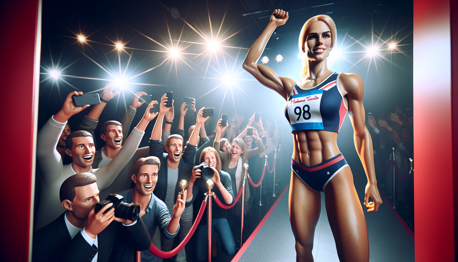 Femke Bol no Madame Tussauds: Uma Dupla Imortal