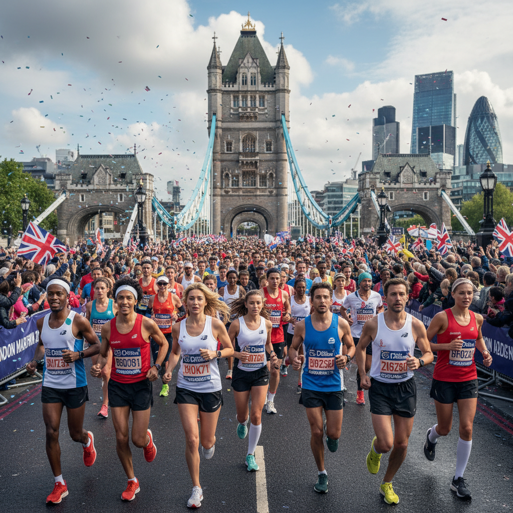 Maratona de Londres 2026: Celebridades e Elite Correm!