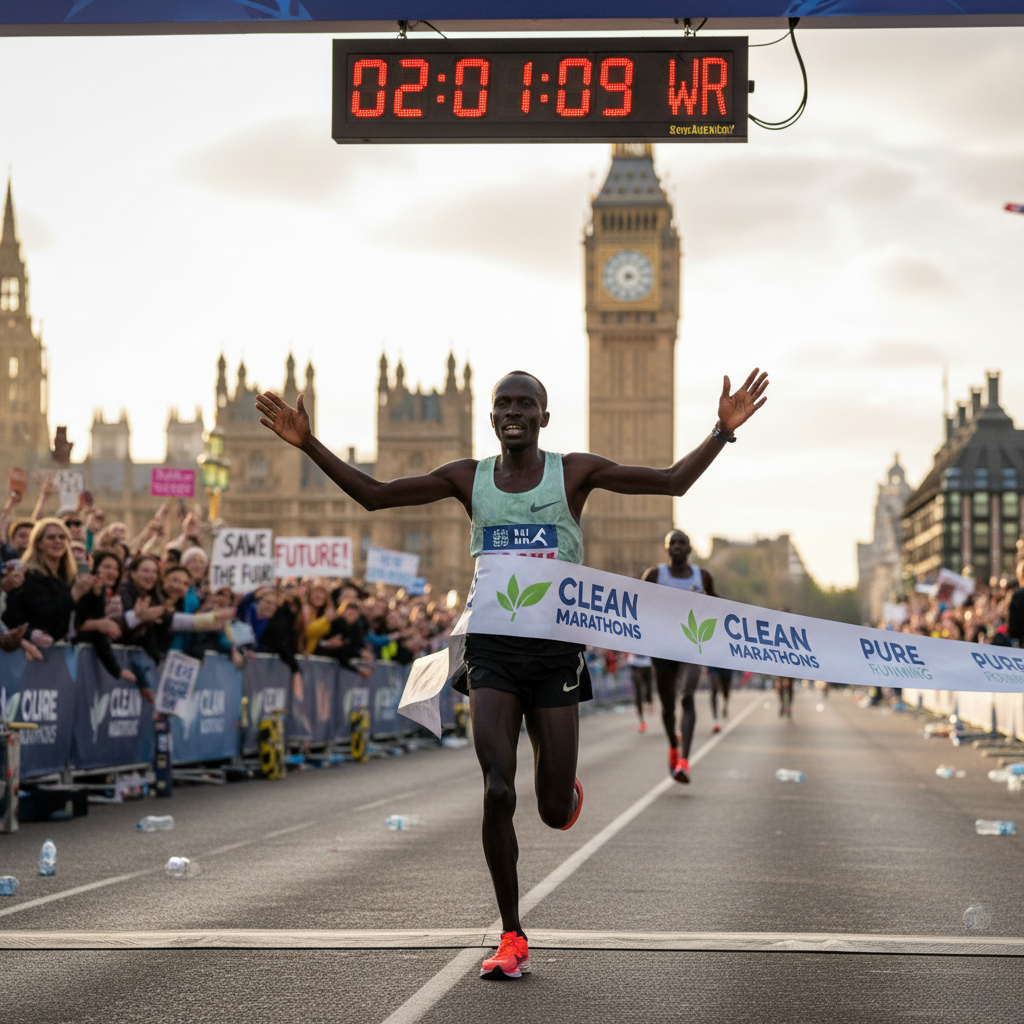 Maratonas Limpas: A Revolução de Sebastian Sawe e o Futuro da Corrida