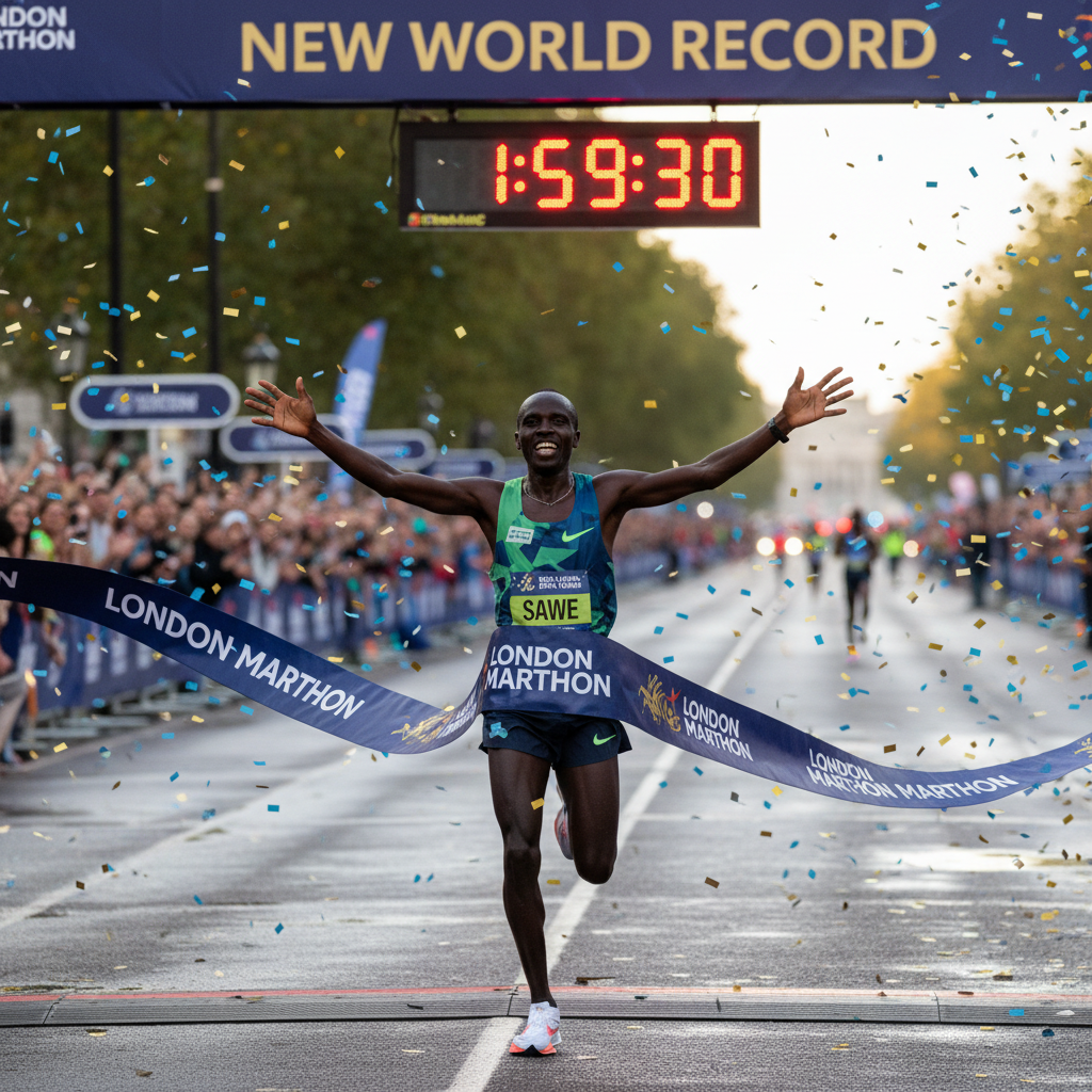Sabastian Sawe: O Segredo do 1º Homem a Correr Maratona Sub 2 Horas