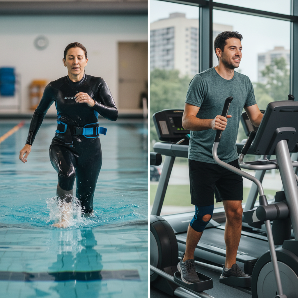 Aquajogging vs Eliptico: O Guia Definitivo