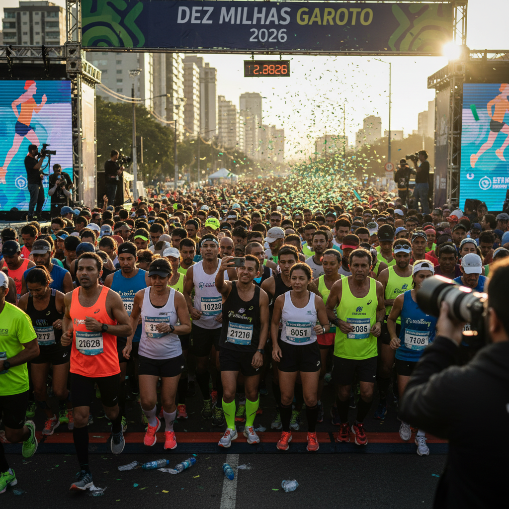 Dez Milhas Garoto: Recorde em Inscrições em 2026!