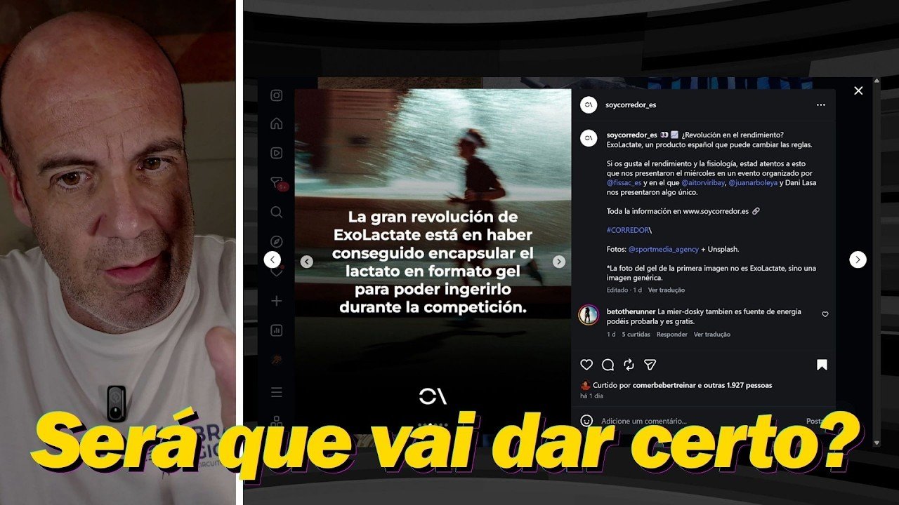 Gel de Lactato: O Futuro Definitivo do Suplemento para Corredores?