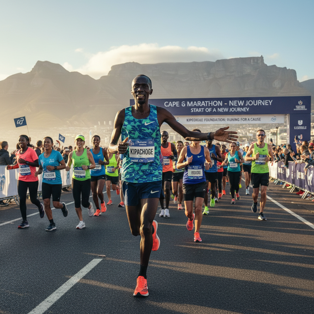 Kipchoge Cape Town: Nova Fase e Inspiração aos 41 Anos