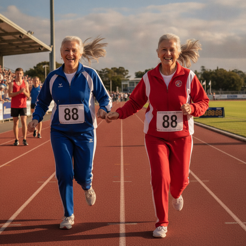 Amizade Inspiradora: Aos 88, Corridas e Ligações Fortes