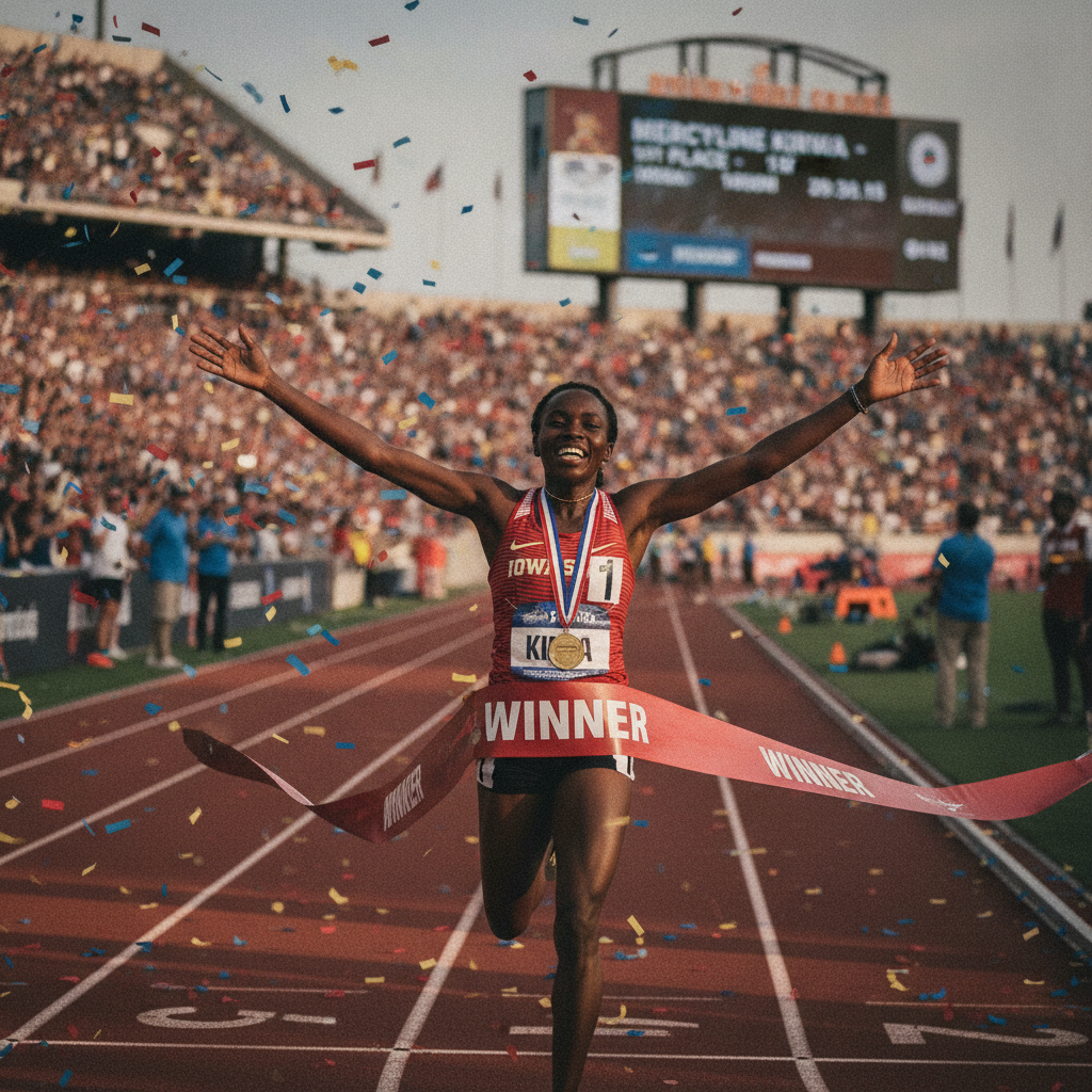 Atleta de 26 Anos Campeã 10000m: O Plano Simples do Sucesso