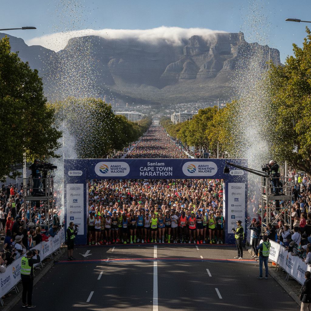Cidade do Cabo: A Primeira Maratona Major da África!