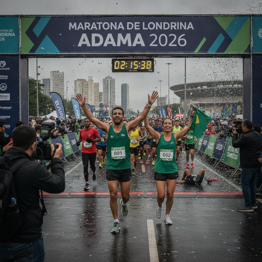 Maratona de Londrina Adama 2026: R$ 50 Mil para Campeões!
