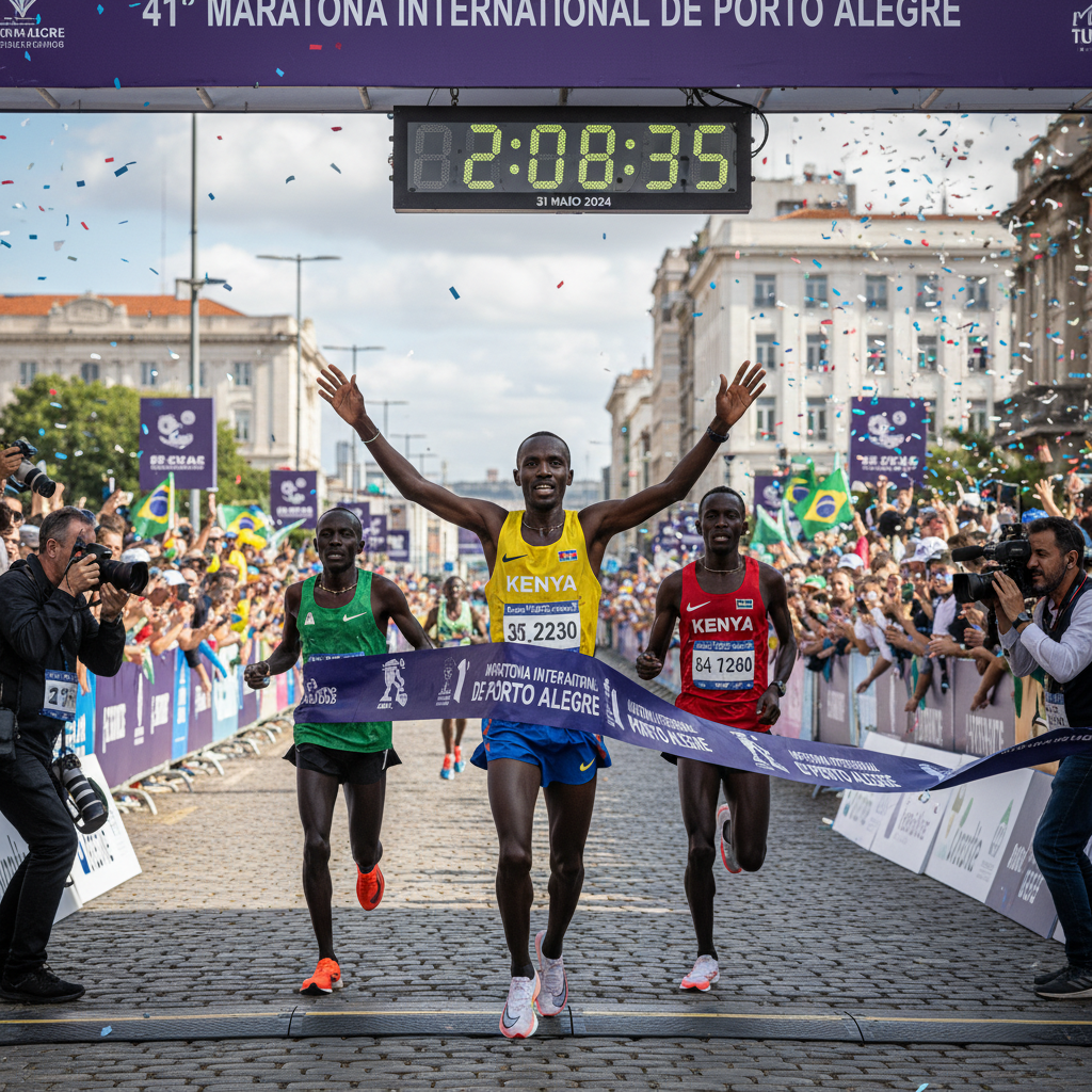 Maratona de Porto Alegre: Recordes Históricos e Domínio Africano