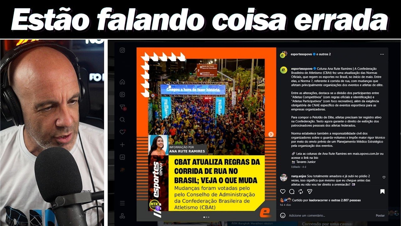 Mudanças Norma 7: Guia Essencial da Corrida de Rua