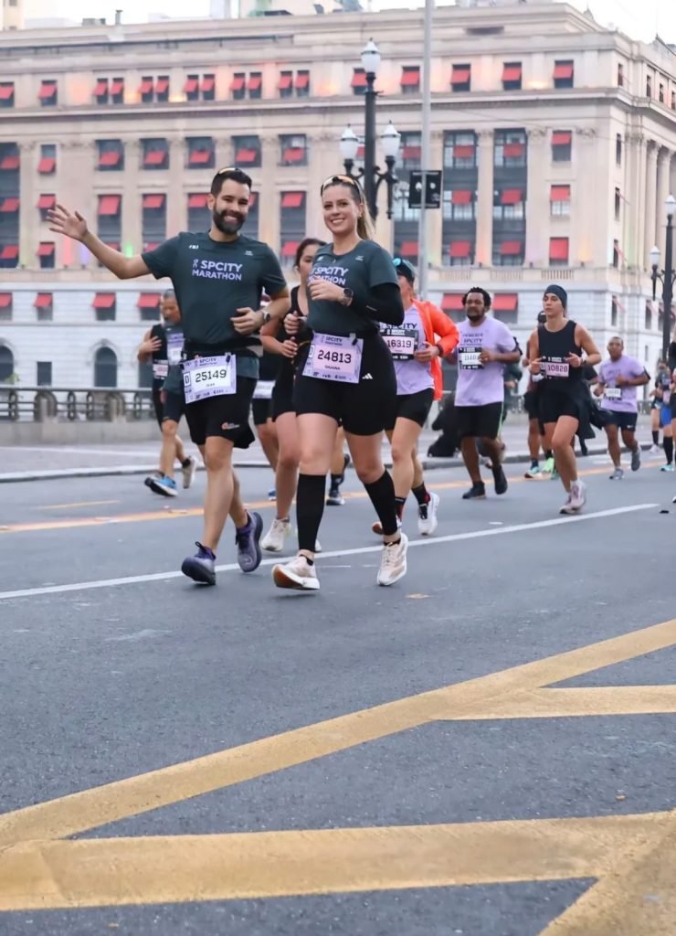 Primeira Maratona: Como Daiana Celebrou o Amor na SP City