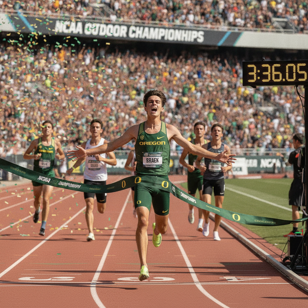 Simeon Birnbaum: O Triunfo Lopsided na NCAA 1500m