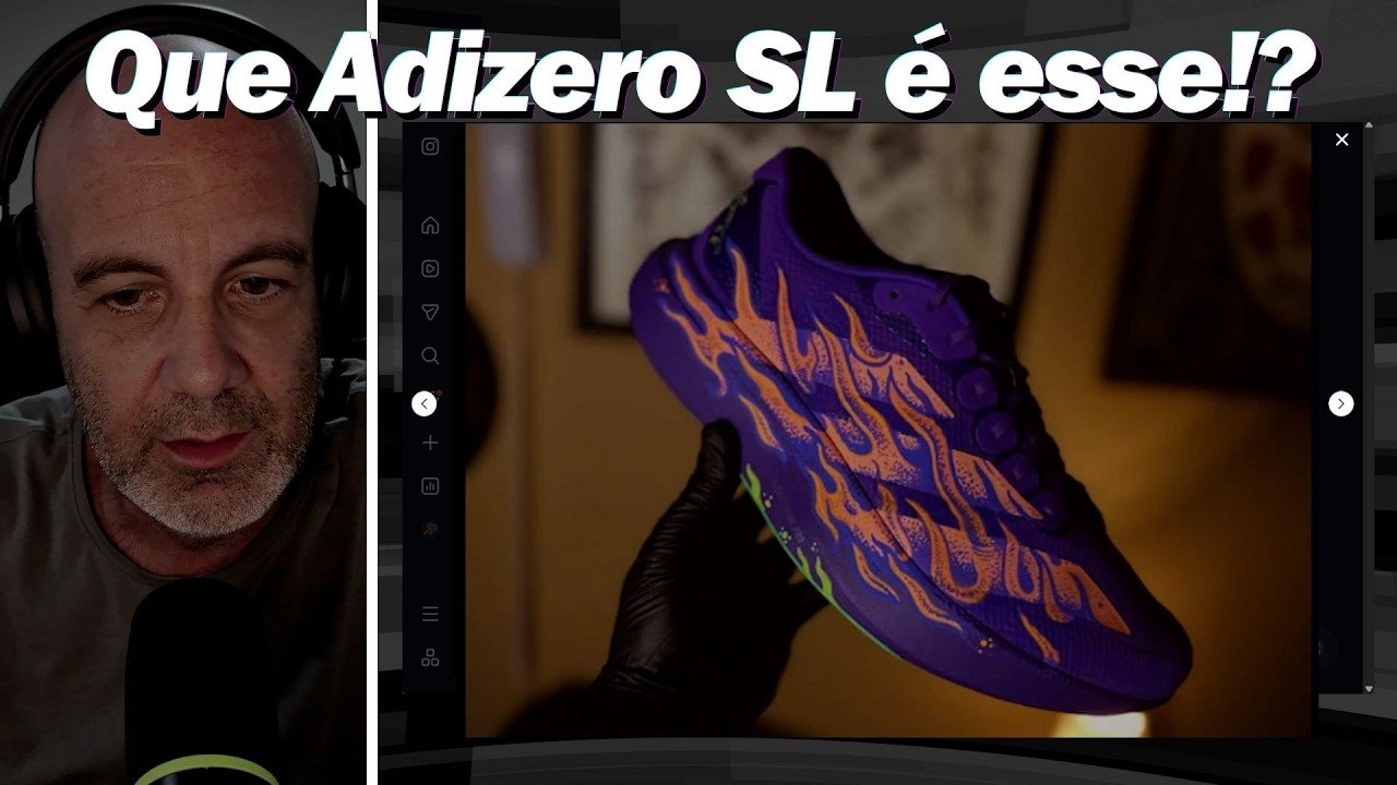 Tatuador Corredor Customiza Adizero SL: Viralizou!