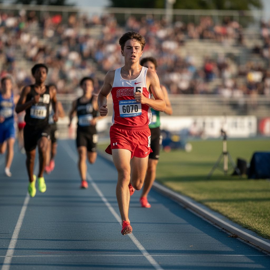 Cooper Lutkenhaus 800m: O Segredo do Fenômeno de 17 Anos