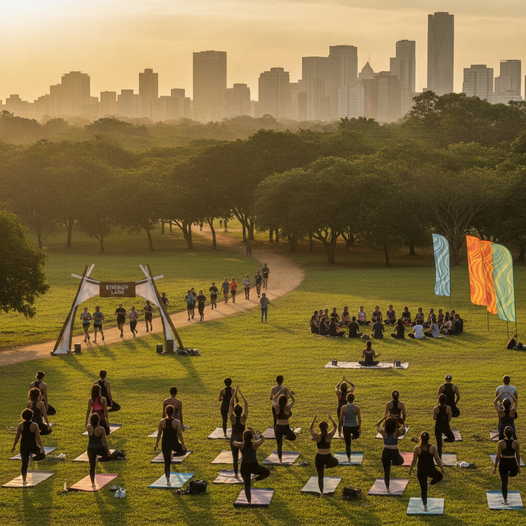 Energy Land: Guia Definitivo de Corrida, Yoga e Meditação