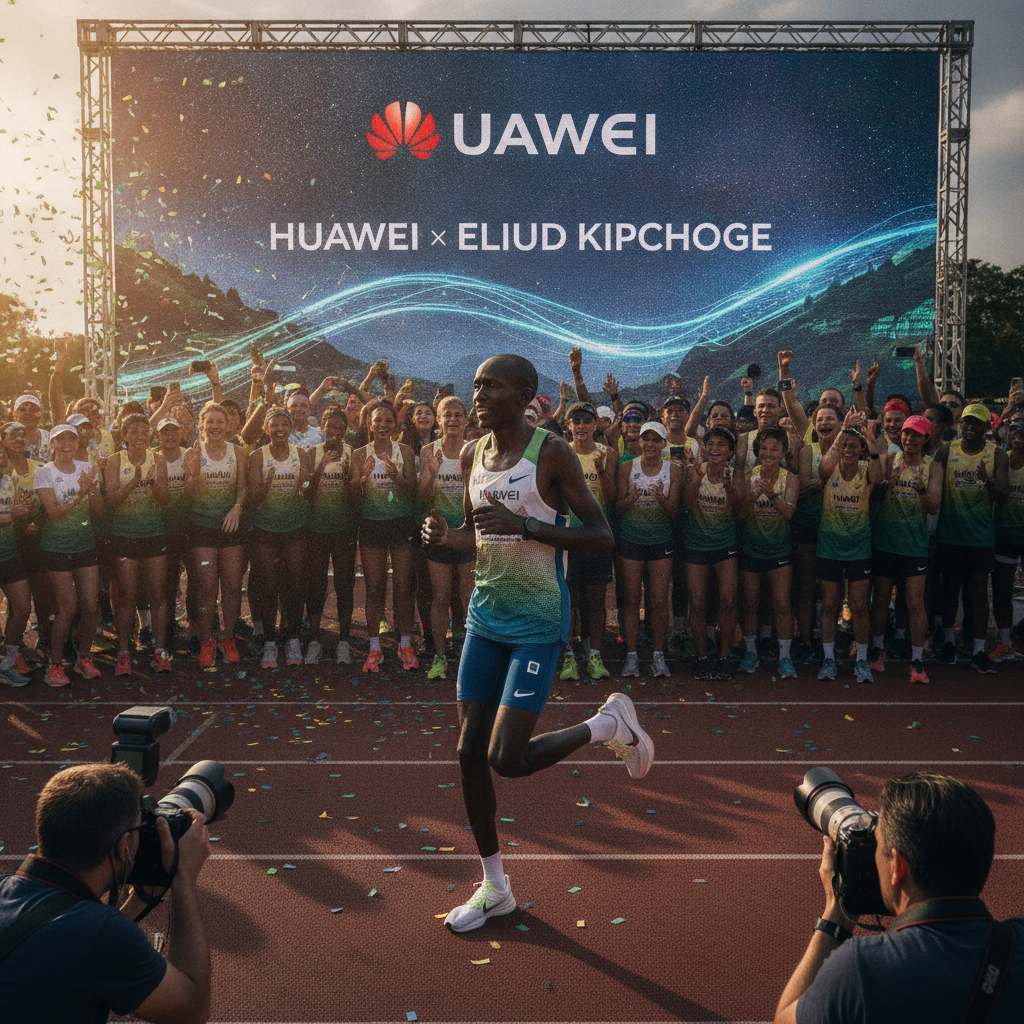 Huawei Eliud Kipchoge Brasil: O Poder da Marca Esportiva