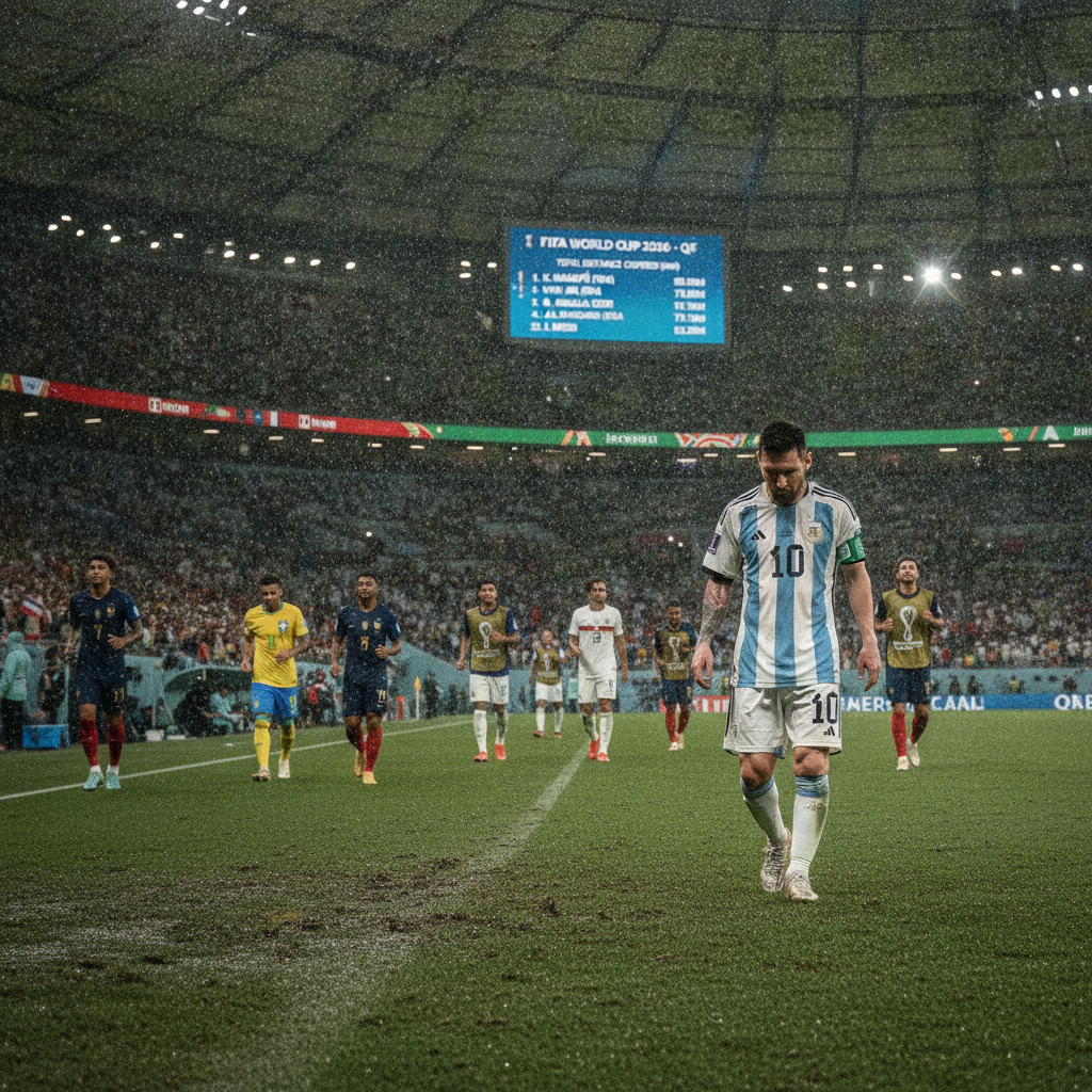 Jogadores que Mais Correram Copa do Mundo 2026: Messi é o Último!