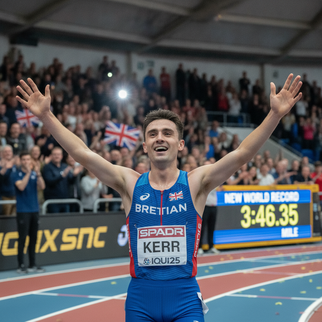 Josh Kerr Recorde Milha: O Rei das Pistas Britânicas