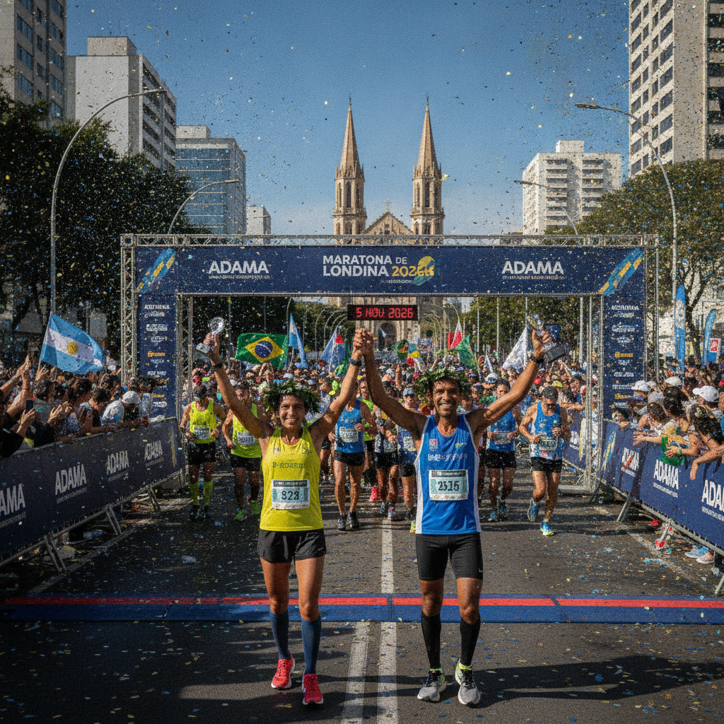 Maratona de Londrina Adama 2026: Campeões Revelados!
