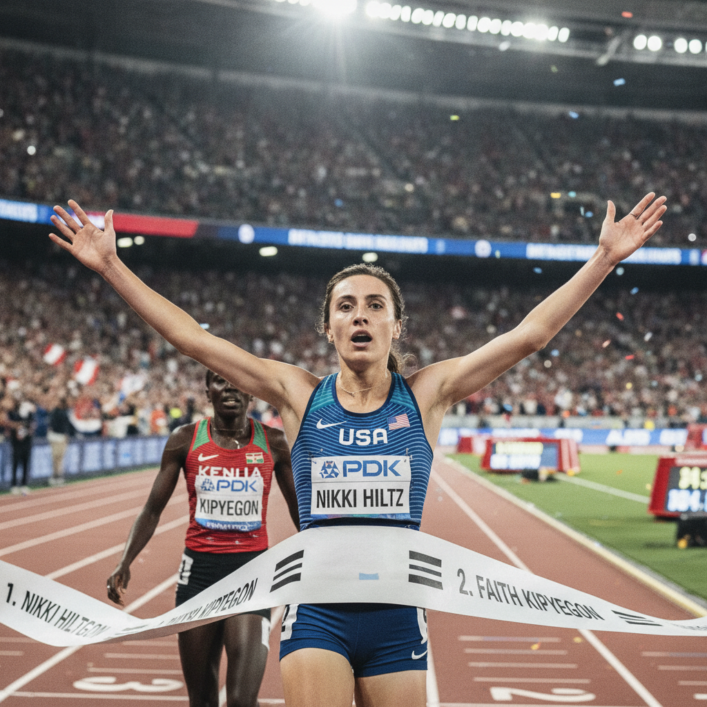 Nikki Hiltz Derrota Faith Kipyegon: O Segredo do Triunfo no Pre Classic!