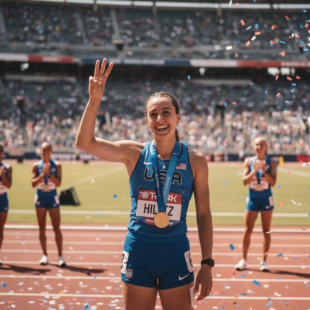 Nikki Hiltz: O Segredo do 4º Título EUA 1500m!