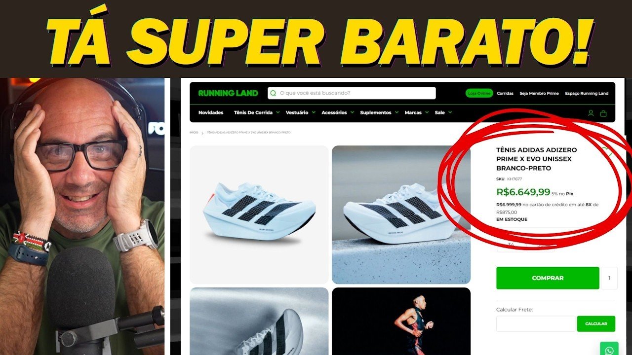 Preço Tênis Adidas: Guia Completo do Adizero Prime X Evo