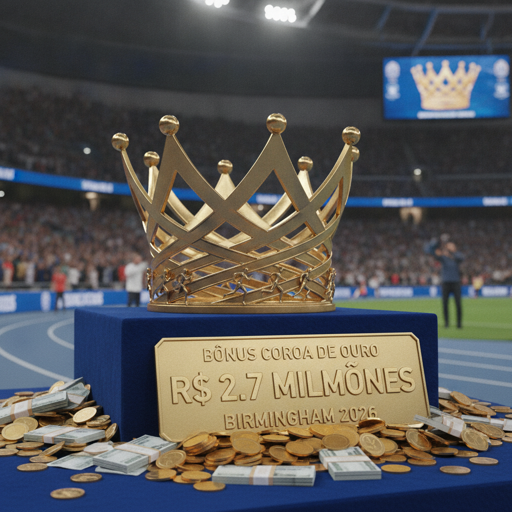Bônus Coroa de Ouro Birmingham 2026: R$ 2.7 Milhões!