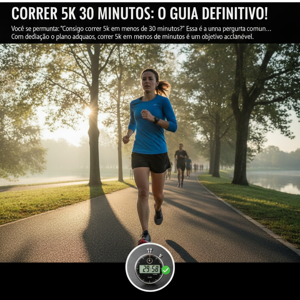 Correr 5k 30 Minutos: O Guia Definitivo!