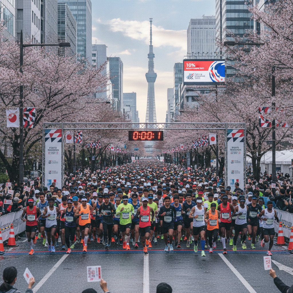 Maratona de Tóquio 2027: Guia Essencial da Corrida com Taxa de 10%
