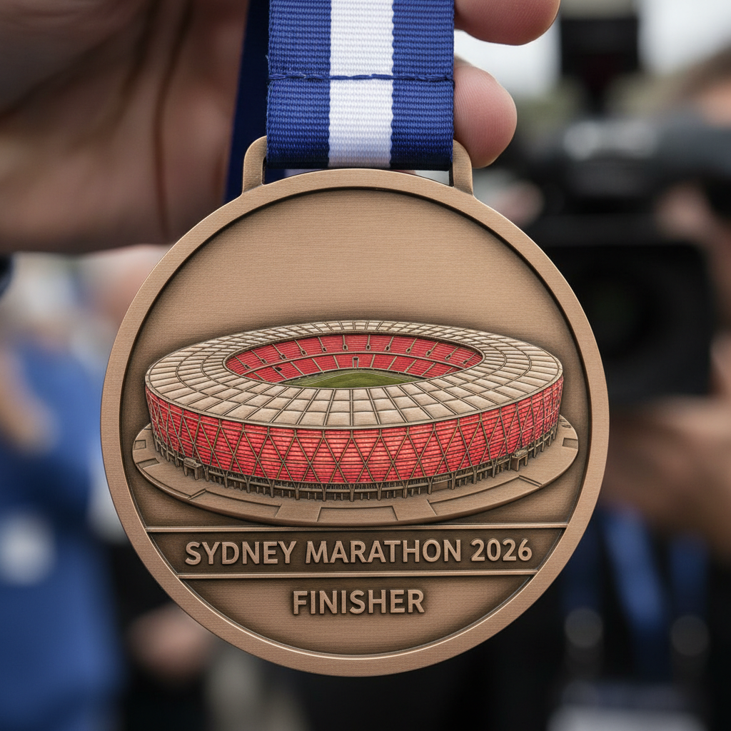 Medalla Maratón Sydney: Erro Inacreditável!