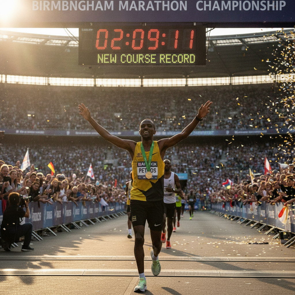 Recorde Campeonato Maratona: Petros Conquista Ouro e História!