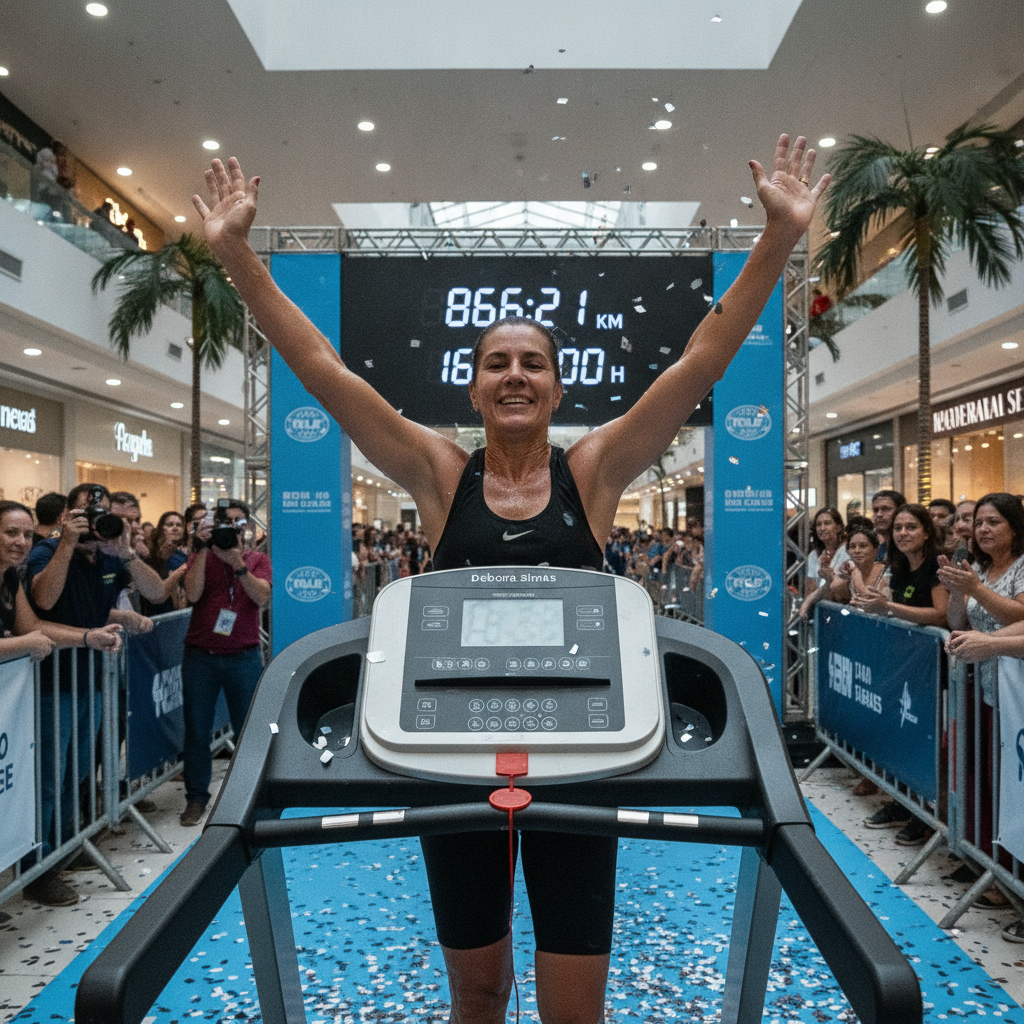 Recorde Mundial Esteira Feminina: A Conquista de Débora Simas!