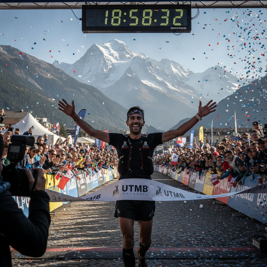 UTMB: Ben Dhiman Quebra Recorde e Fica Abaixo das 19 Horas!