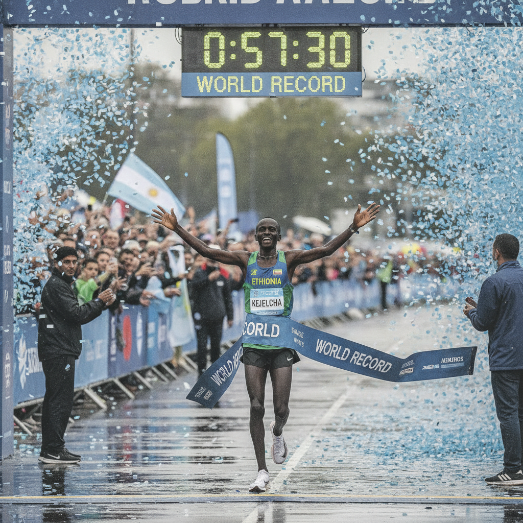 Yomif Kejelcha: Recorde Meia Maratona Quebrado! Guia Completo