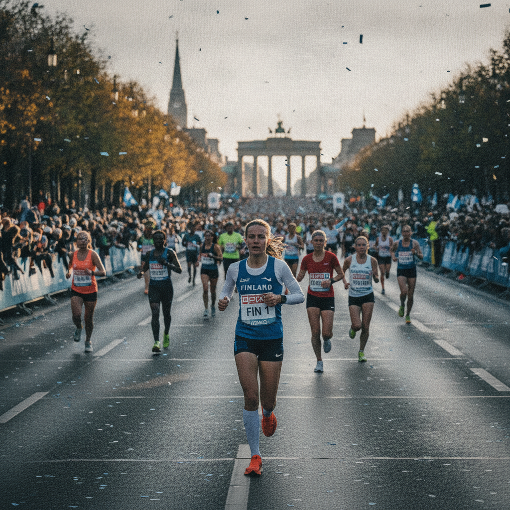 Alisa Vainio: Maratona Berlim Pós-Título Finlandês 15 Dias!