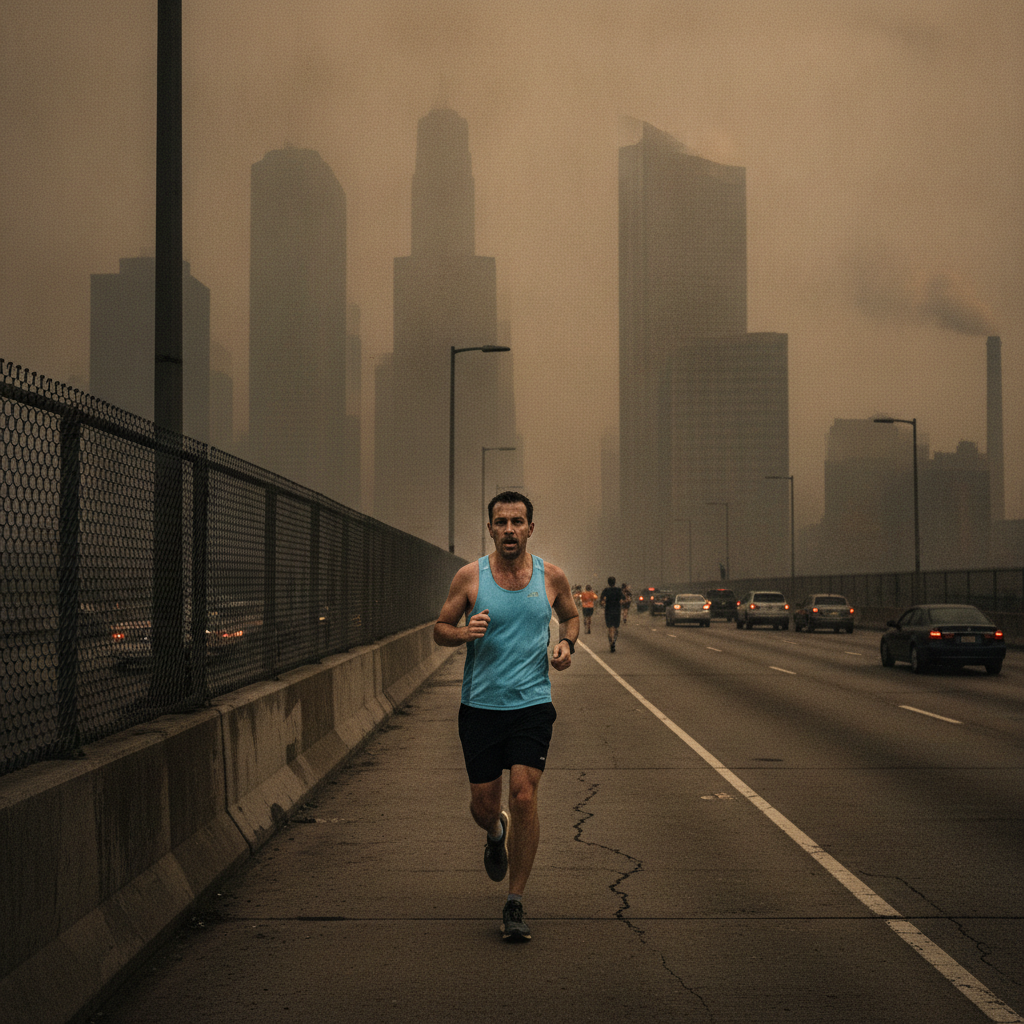 Ar Poluído Maratona: Descubra o Impacto Secreto no Seu Tempo