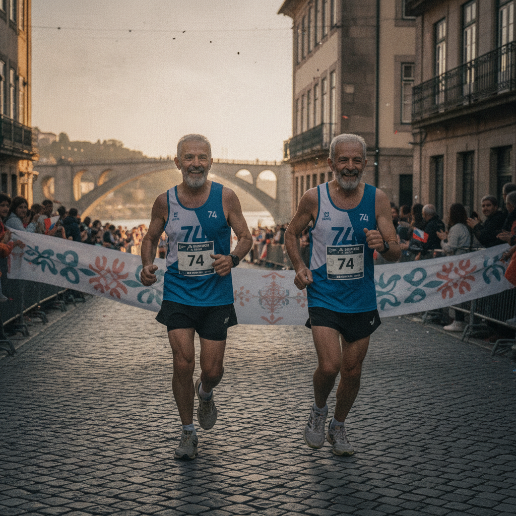 Corrida Tradicional: Gêmeos aos 74 Anos em Prova Histórica