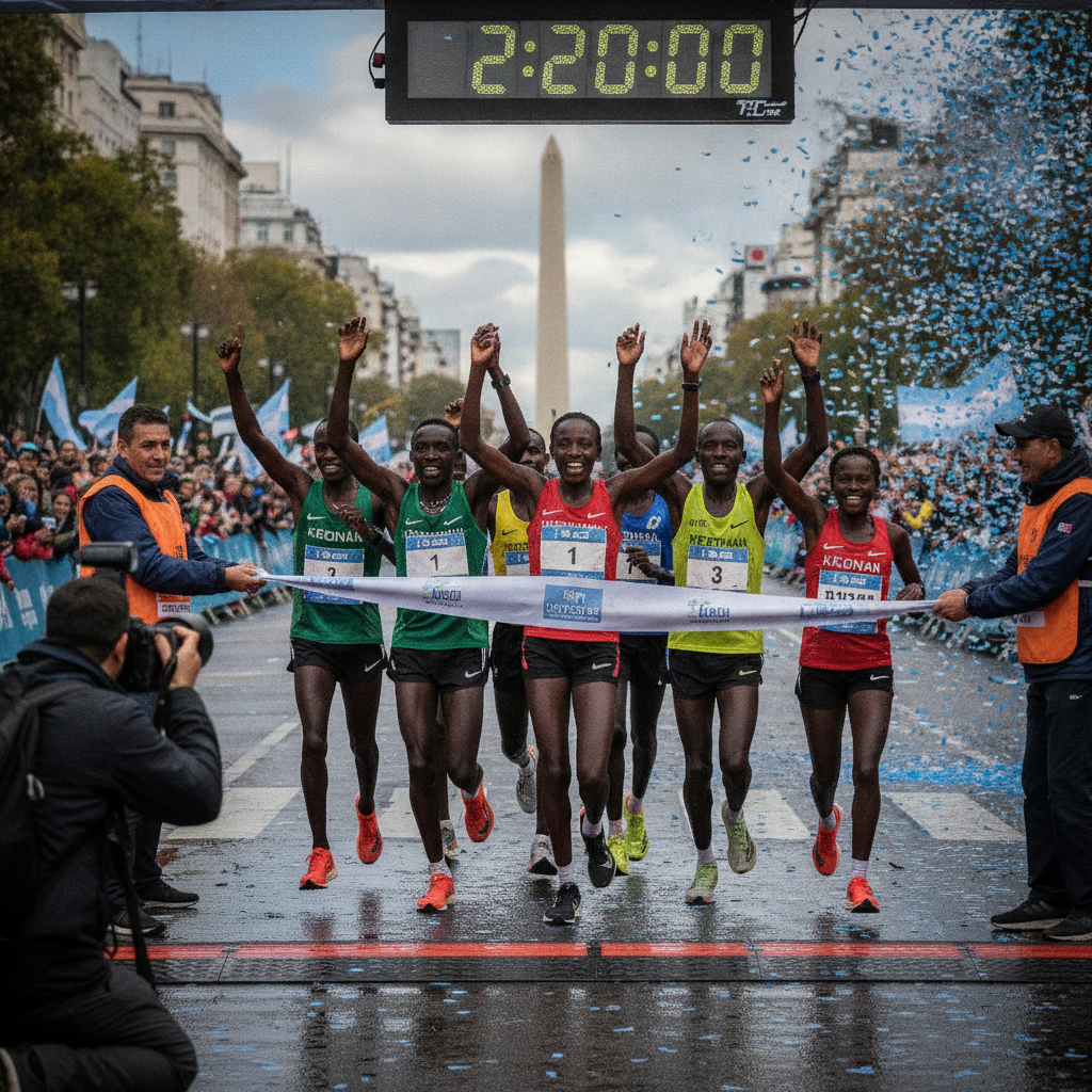 Maratona de Buenos Aires: Quênia Domina e Quebra Recorde Feminino