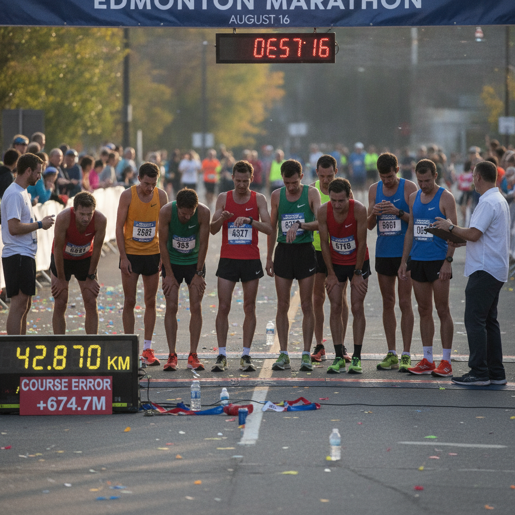 Maratona de Edmonton: Erro Prejudica Índice para Boston!