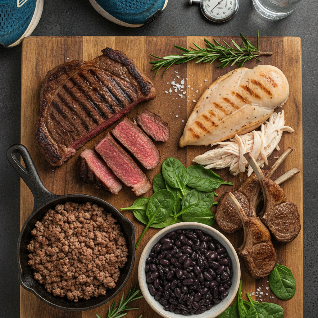 Melhor Carne para Corredores: Guia Essencial de Proteína e Ferro
