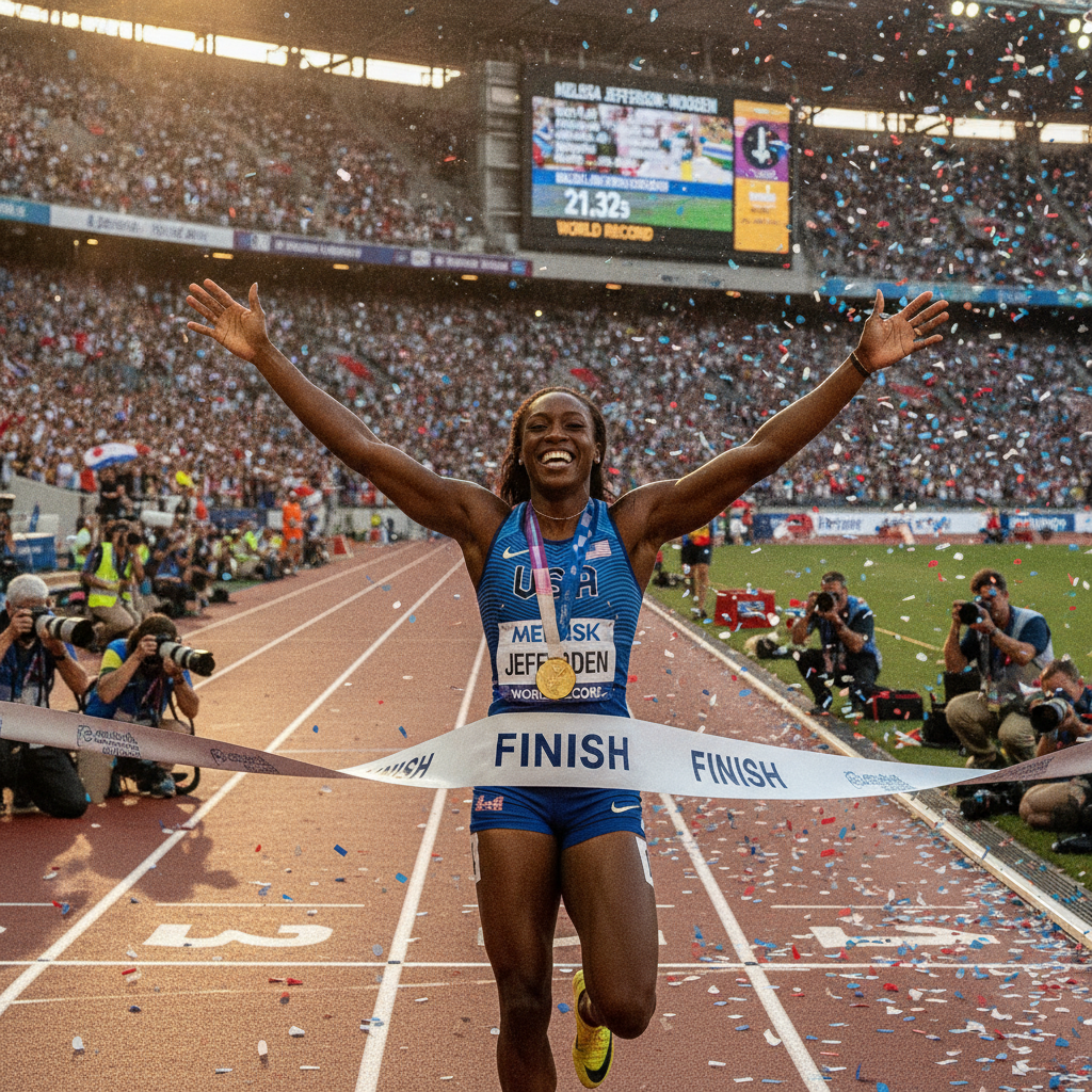 Melissa Jefferson-Wooden 200m: Triunfo Histórico