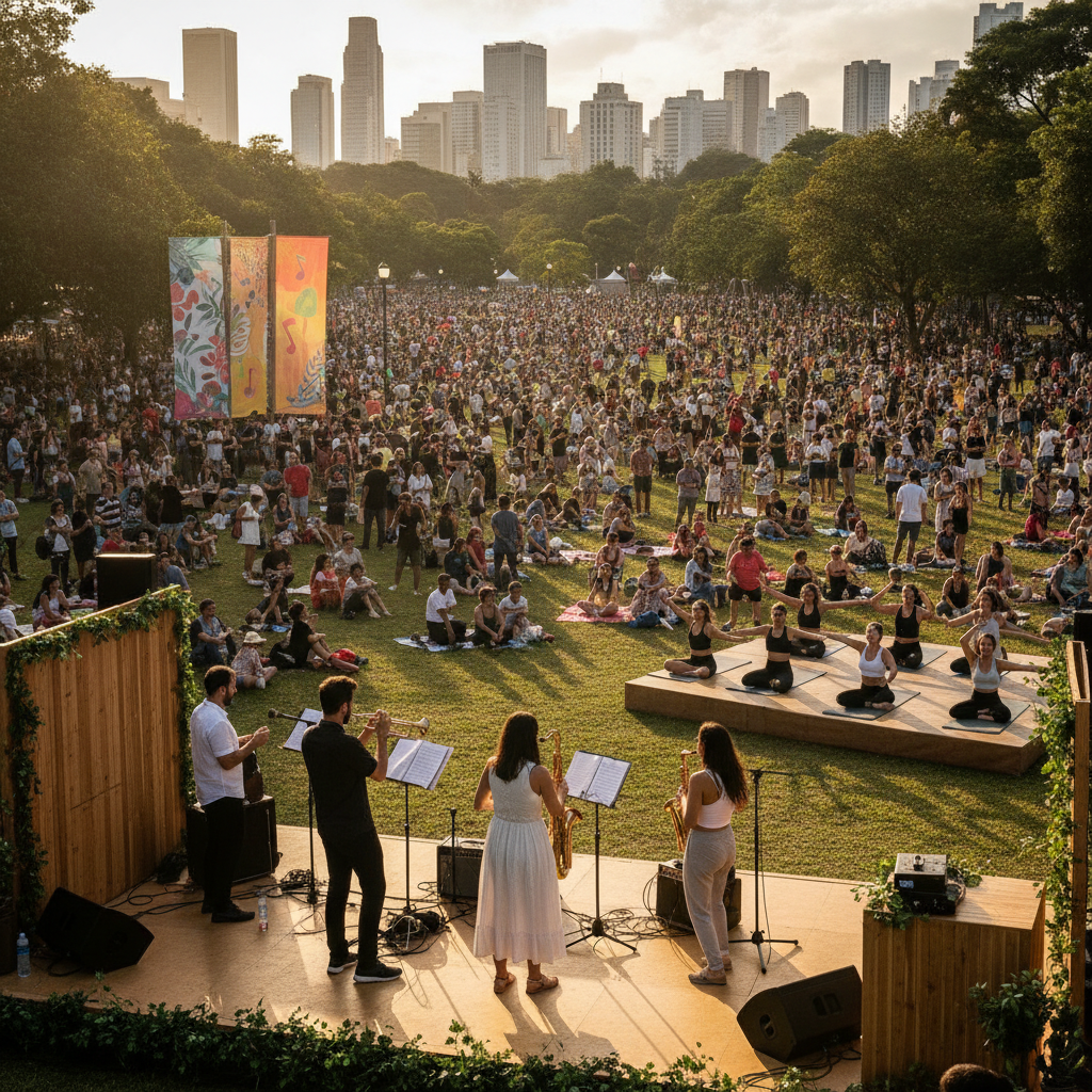 Music in the Park: Guia Essencial da 9ª Edição com Jazz e Wellness