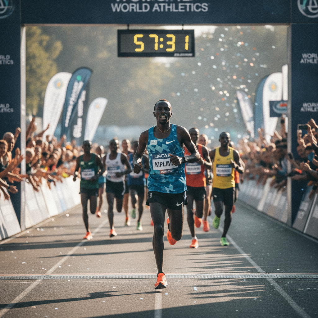 Recorde Mundial Meia Maratona: Kiplimo e a Corrida Pela História