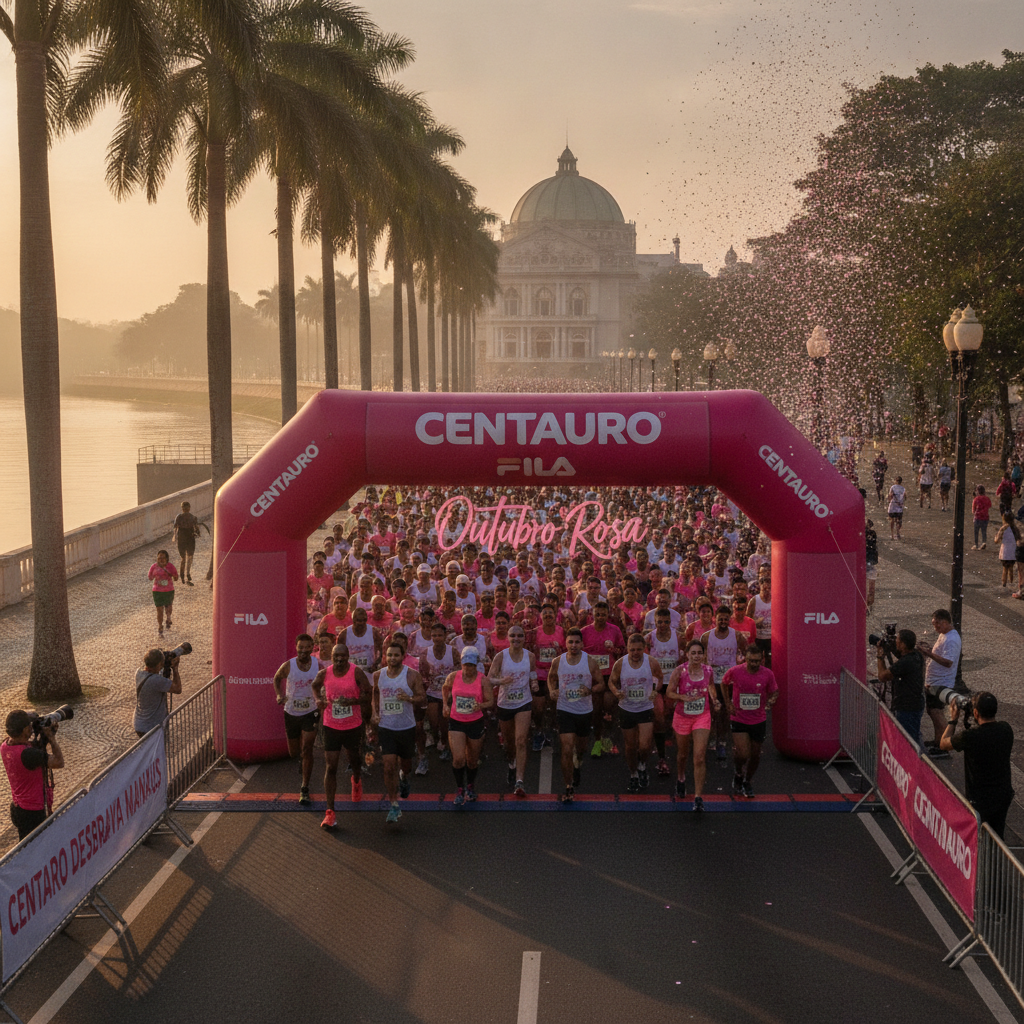 Centauro Desbrava Manaus: Guia Completo Outubro Rosa