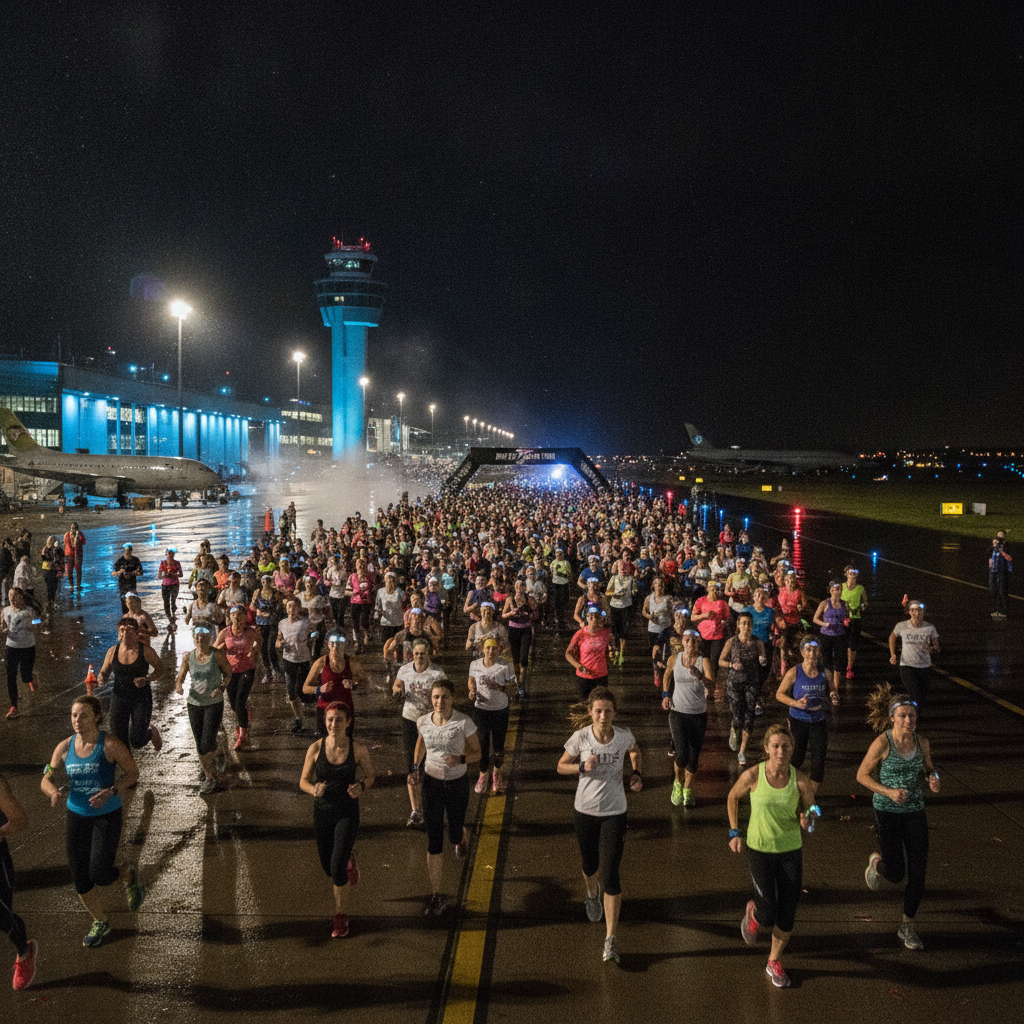 Corrida Noturna Aeroporto: Guia Essencial 5 Mil Corredoras