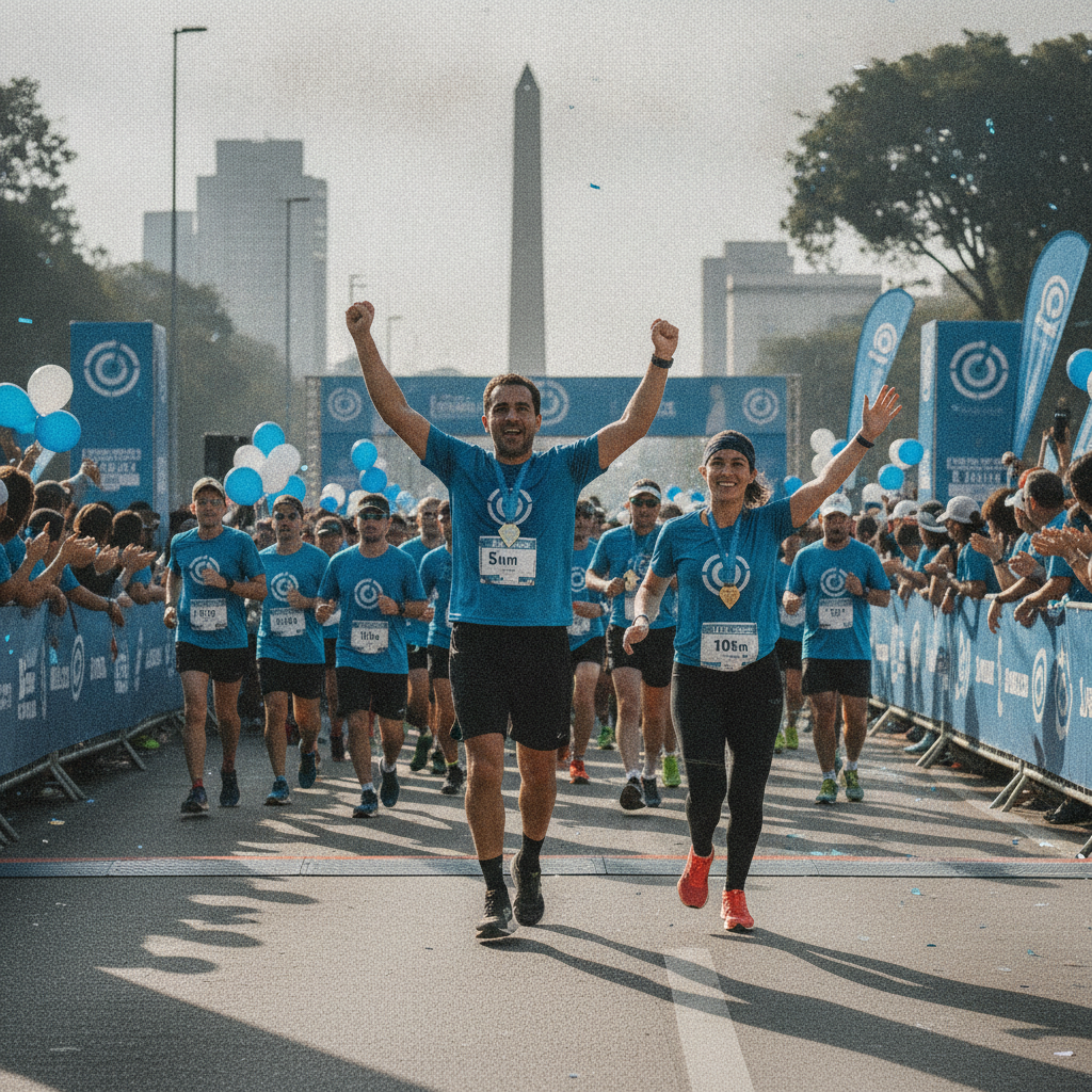 Corrida do Alvo Azul: Campeões 5km e 10km em SP!