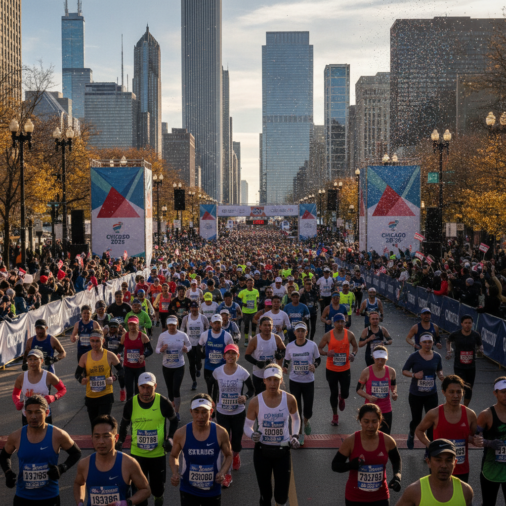Maratona de Chicago 2026: Guia Completo para Assistir!